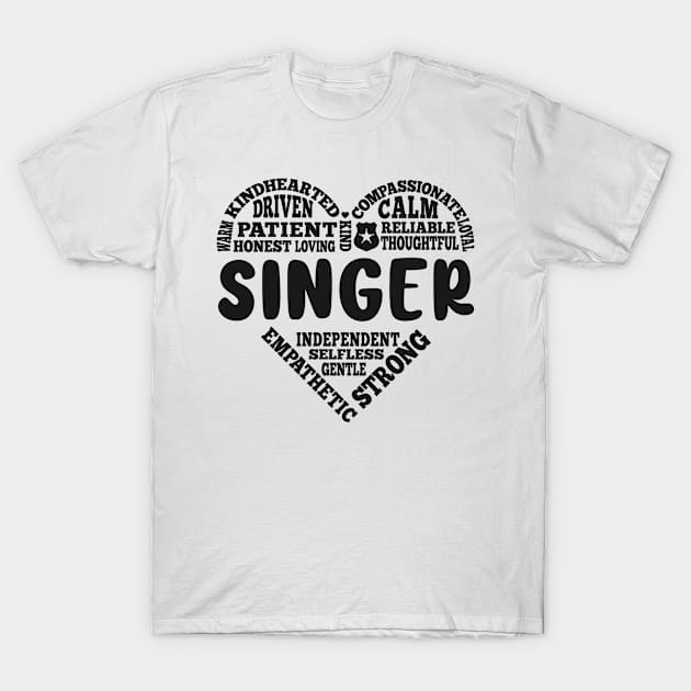 Singer love T-Shirt by SerenityByAlex